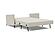Cubed Deluxe Sofa Bed w/Arms (Full Size) Mixed Dance Natural by Innovation Living