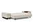Grand Deluxe Excess Sofa Bed (Queen Size) Mixed Dance Natural by Innovation Living