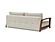 Ran Deluxe Excess Sofa Bed (Queen Size) Mixed Dance Natural by Innovation Living