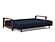 Ran Deluxe Excess Sofa Bed (Queen Size) Mixed Dance Blue by Innovation Living