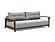 Ran Deluxe Excess Sofa Bed (Queen Size) Melange Light Gray by Innovation Living