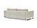Cassius Deluxe Excess Sofa Bed (Queen Size) Mixed Dance Natural by Innovation Living