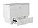 Nantucket Murphy Bed (Chest Bed) White by Atlantic