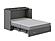 Southampton Murphy Bed (Chest Bed) Antique Gray by Atlantic