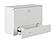 Hamilton Murphy Bed (Chest Bed) White by Atlantic
