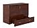 Hamilton Murphy Bed (Chest Bed) Antique Walnut by Atlantic