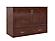 Hamilton Murphy Bed (Chest Bed) Antique Walnut by Atlantic