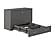 Hamilton Murphy Bed (Chest Bed) Antique Gray by Atlantic