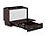Monroe Murphy Bed (Chest Bed) Espresso by Atlantic