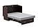Monroe Murphy Bed (Chest Bed) Espresso by Atlantic