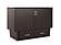 Monroe Murphy Bed (Chest Bed) Espresso by Atlantic