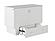 Monroe Murphy Bed (Chest Bed) White by Atlantic