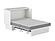 Monroe Murphy Bed (Chest Bed) White by Atlantic