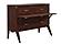 Northampton Murphy Bed (Chest Bed w/Desk) Antique Walnut by Atlantic