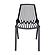 Acken Mid-Century Modern Plastic Dining Chair, Black by LeisureMod