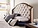 Berkshire King Glendale Upholstered Shelter Bed by American Drew