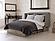 Chelsea Mid-Century Modern Queen Solid Wood Murphy Bed Chest w/Mattress in Grey by AFI Furnishing