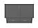Chelsea Mid-Century Modern Queen Solid Wood Murphy Bed Chest w/Mattress in Grey by AFI Furnishing