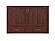Aspen Mid-Century Modern Queen Solid Wood Murphy Bed Chest w/Mattress in Walnut by AFI Furnishing