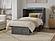 Sydney Twin Wood Murphy Bed Chest w/Storage Drawer & Charging Station in Grey by AFI Furnishing