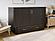 Sydney Modern Coastal Queen Solid Wood Murphy Bed Chest w/Mattress in Espresso by AFI Furnishing