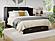 Sydney Modern Coastal Queen Solid Wood Murphy Bed Chest w/Mattress in Espresso by AFI Furnishing