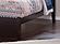 Concord Solid Wood King Platform Bed w/Footboard & Twin XL Trundle in Espresso by AFI Furnishing