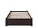 Concord Solid Wood King Platform Bed w/Footboard & Twin XL Trundle in Espresso by AFI Furnishing