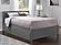 Orlando Solid Wood King Platform Bed w/Footboard & Twin XL Trundle in Grey by AFI Furnishing