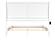 Portland Traditional Queen Bed in White by AFI Furnishing