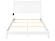 Portland Traditional Queen Bed in White by AFI Furnishing
