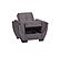 Armada Air Chair 101 Microfiber Gray by Casamode