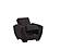 Armada Air Chair 103 Microfiber Black by Casamode
