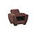 Armada Air Chair 108 Microfiber Brown by Casamode