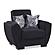 Armada Air Denim Dark Blue Fabric 111 Armchair by Casamode