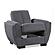 Armada Air Gray Fabric 113 Armchair by Casamode