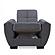 Armada Air Gray Fabric 113 Armchair by Casamode