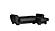 Armada Air Black PU 115 Sectional Sofa Sleeper by Casamode