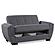 Armada Air Gray Fabric 113 Loveseat by Casamode