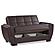 Armada Air Brown PU 116 Loveseat by Casamode