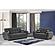 Armada Air Dark Gray 119 Loveseat by Casamode