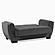 Armada Air Dark Gray 119 Loveseat by Casamode