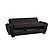 Armada Air Sofa Bed 103 Microfiber Black by Casamode