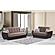 Armada Air Sand/Brown Chenille/PU 109 Sofa Bed by Casamode