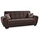 Armada Air Brown Chenille 112 Sofa Bed by Casamode