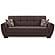 Armada Air Brown Chenille 112 Sofa Bed by Casamode