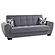 Armada Air Gray Fabric 113 Sofa Bed by Casamode