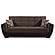 Armada Air Brown Chenille/PU 114 Sofa Bed by Casamode