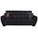 Armada Air Black PU 115 Sofa Bed by Casamode