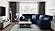 Armada Air Sectional (S+L+W) 104 Microfiber Blue by Casamode